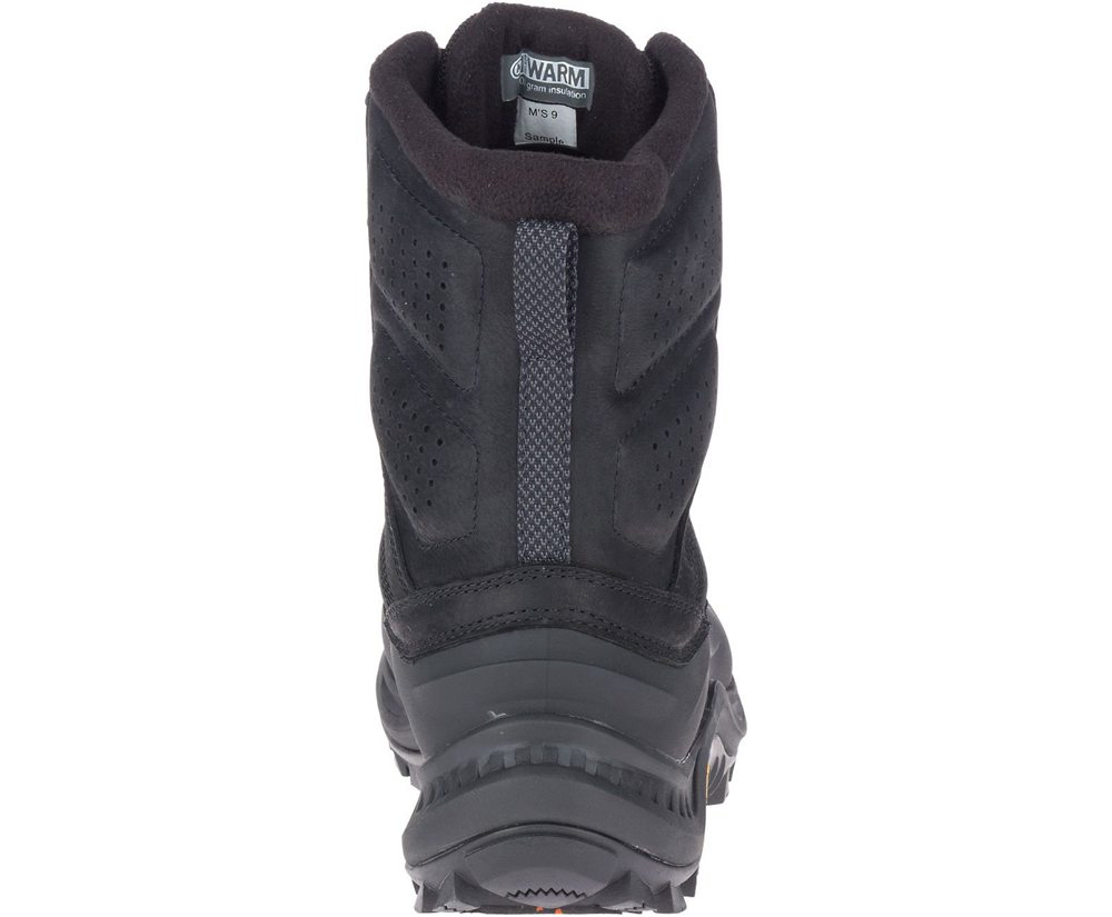 Merrell Boots Black - Thermo Overlook 2 Tall Waterproof - Mens 63IRACNWH
